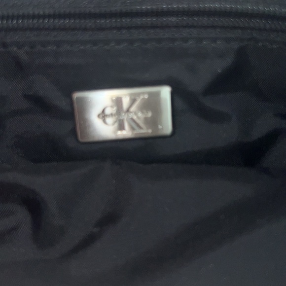Calvin Klein purse silver shimmer - Picture 6 of 12